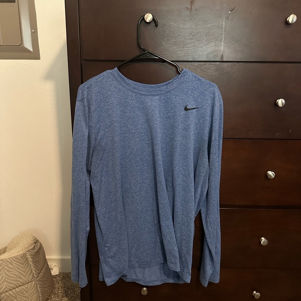 Blue Nike Long Sleeve